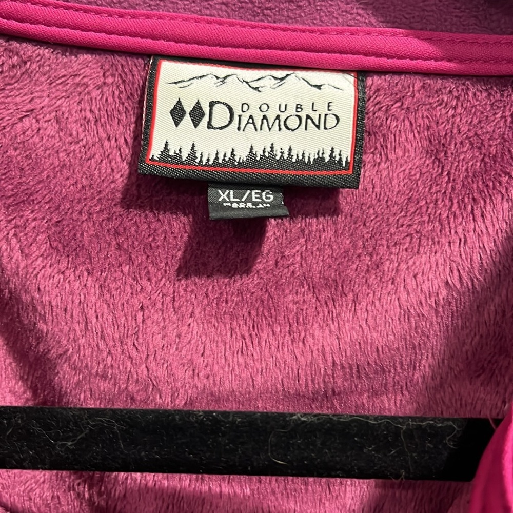 Double diamond Women's Pink Columbia XL Jacket - Picture 2 of 8